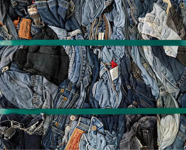 Invention de la vente au kilo des vêtements d'occasion par Bernard Graf